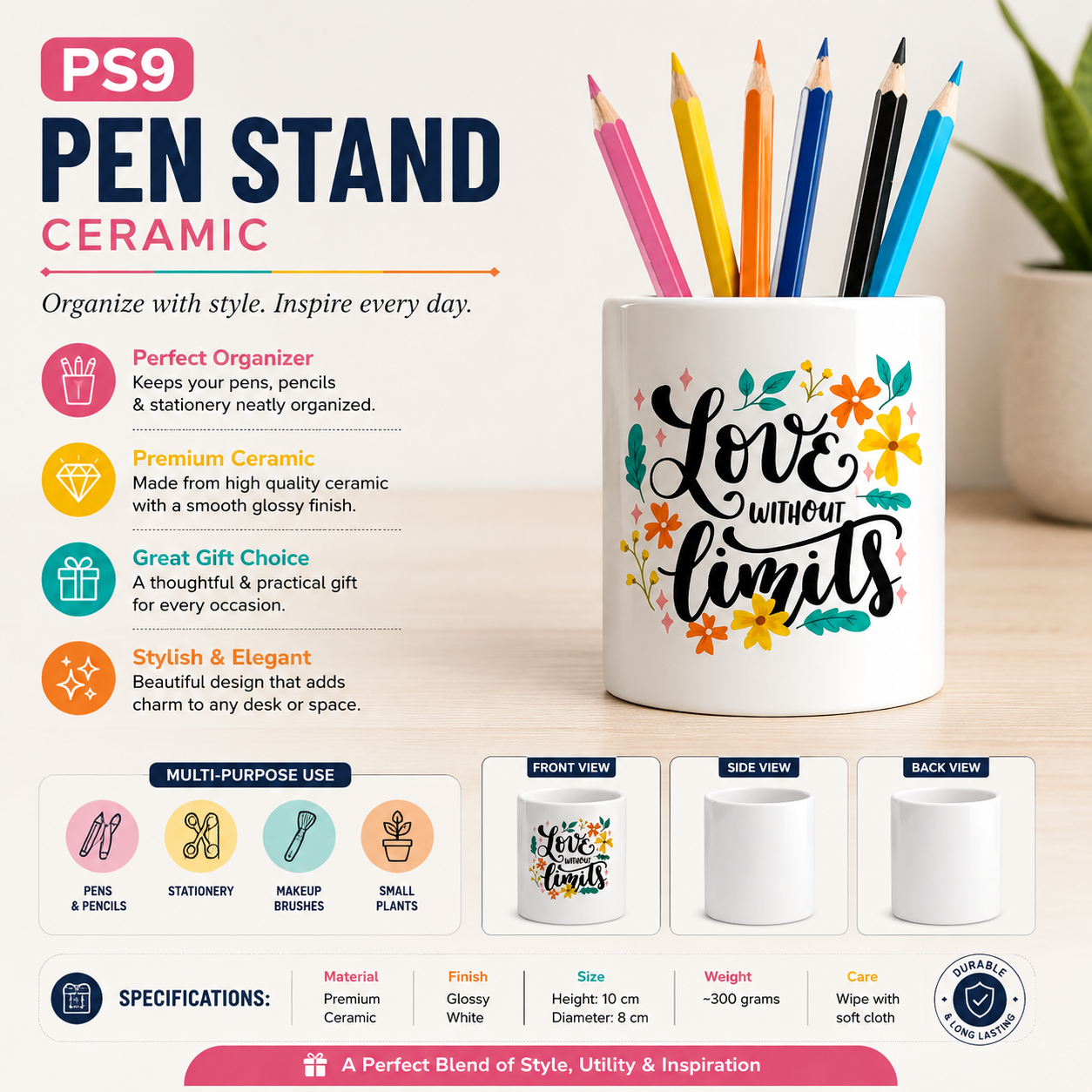 PS9 Pen Stand